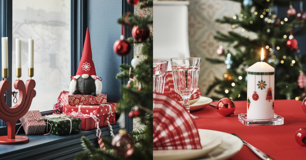 IKEA VINTERFINT + STRÅLA 聖誕佈置及燈飾系列