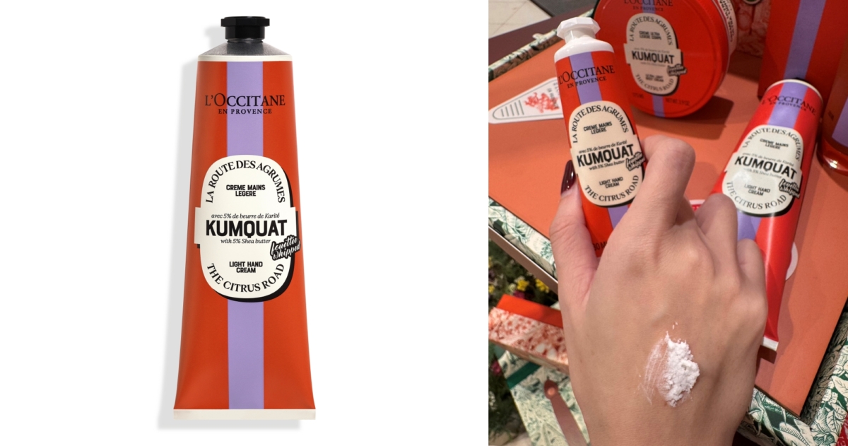 L’OCCITANE 奇幻之旅康果乳油木舒芙護手霜150ml,NT$1,180_30ml,NT$420