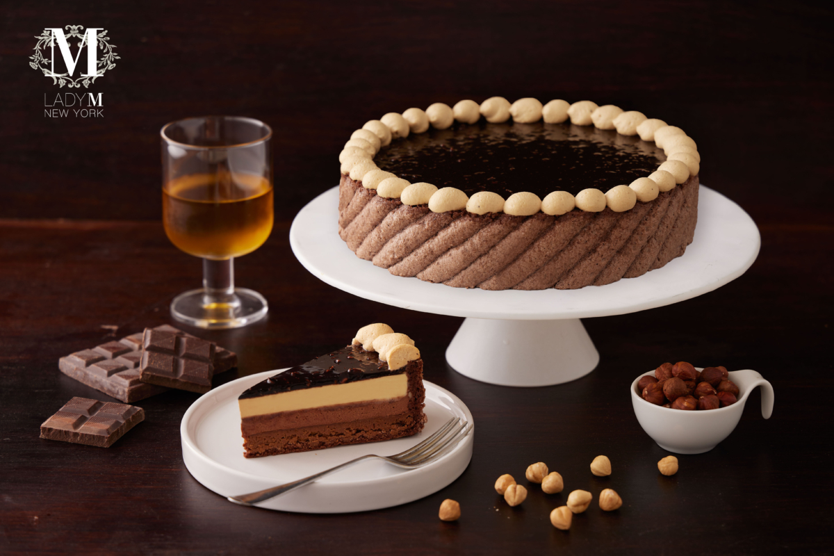 LADY M限定新品-榛果巧克力慕斯蛋糕