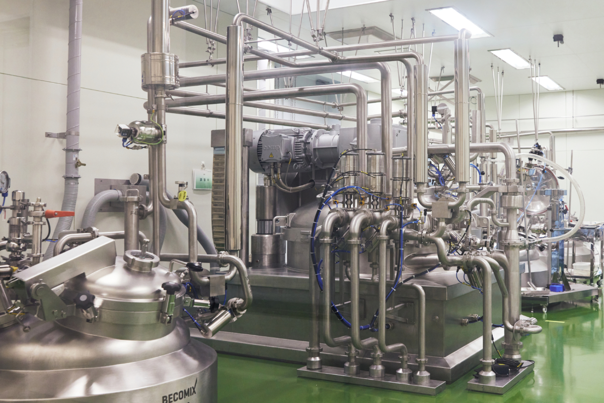 樂敦製藥上野科技中心_生產線