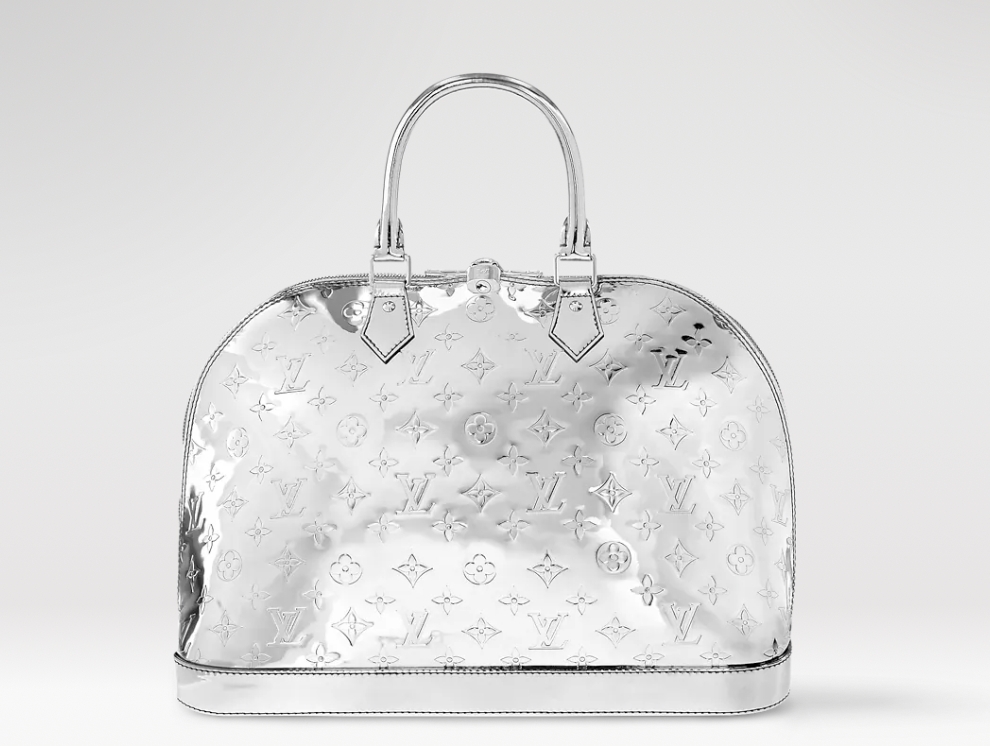Louis Vuitton Alma GM 銀色手袋,NT$ 101,000