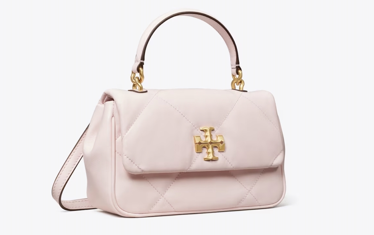 Tory Burch Kira 菱格紋手提包,NT$ 21,900