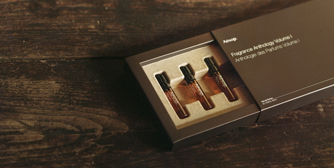 Aesop 《香水匯集：第一章》 Fragrance Anthology 2mLx6，NT$1,400