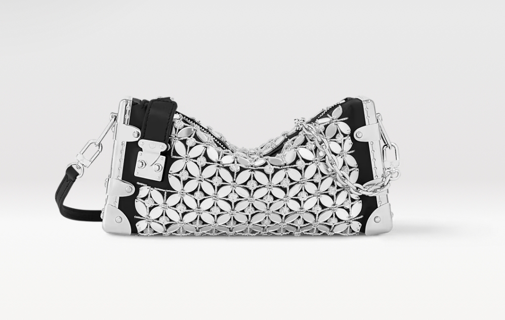 Louis Vuitton Slim Trunk 銀色手袋,NT$ 229,000