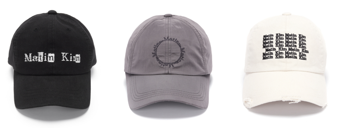 Matin Kim Logo 棒球帽（灰色為 Ningning 同款）