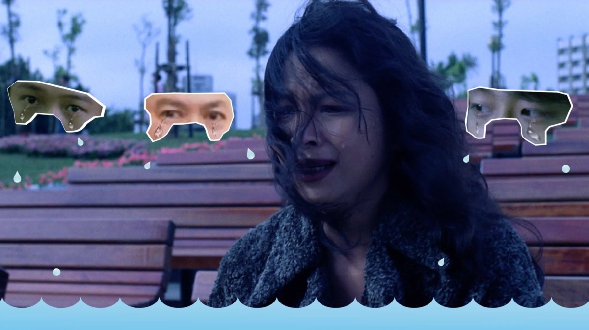 在大安森林一邊哭一邊跨年活動爆紅