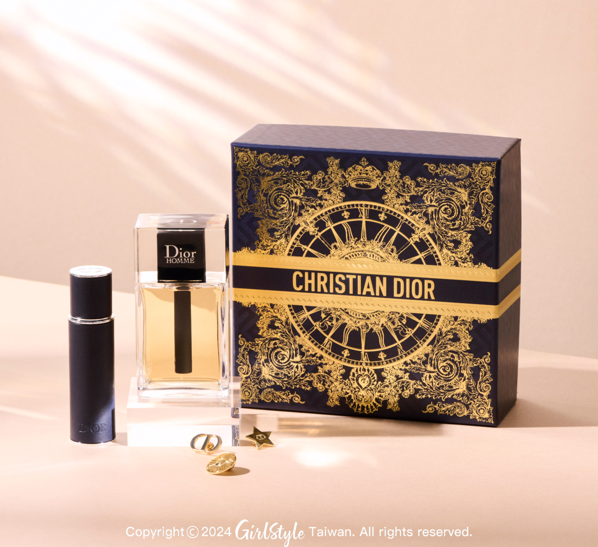 DIOR HOMME淡香水隨身香水禮盒 100ml + 10ml