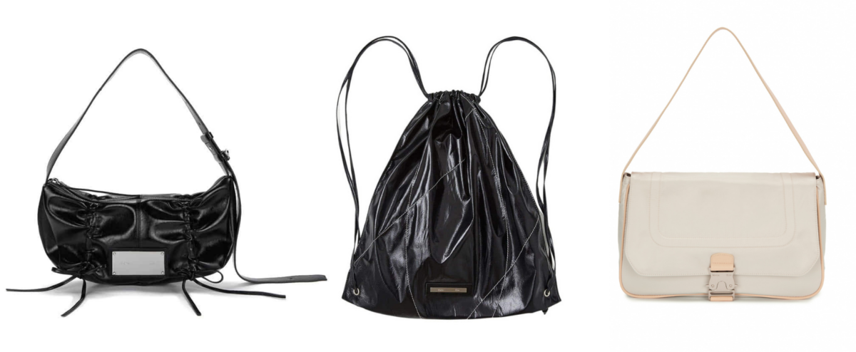 Matin Kim 蝴蝶結半月包、後背包、銀釦肩背包