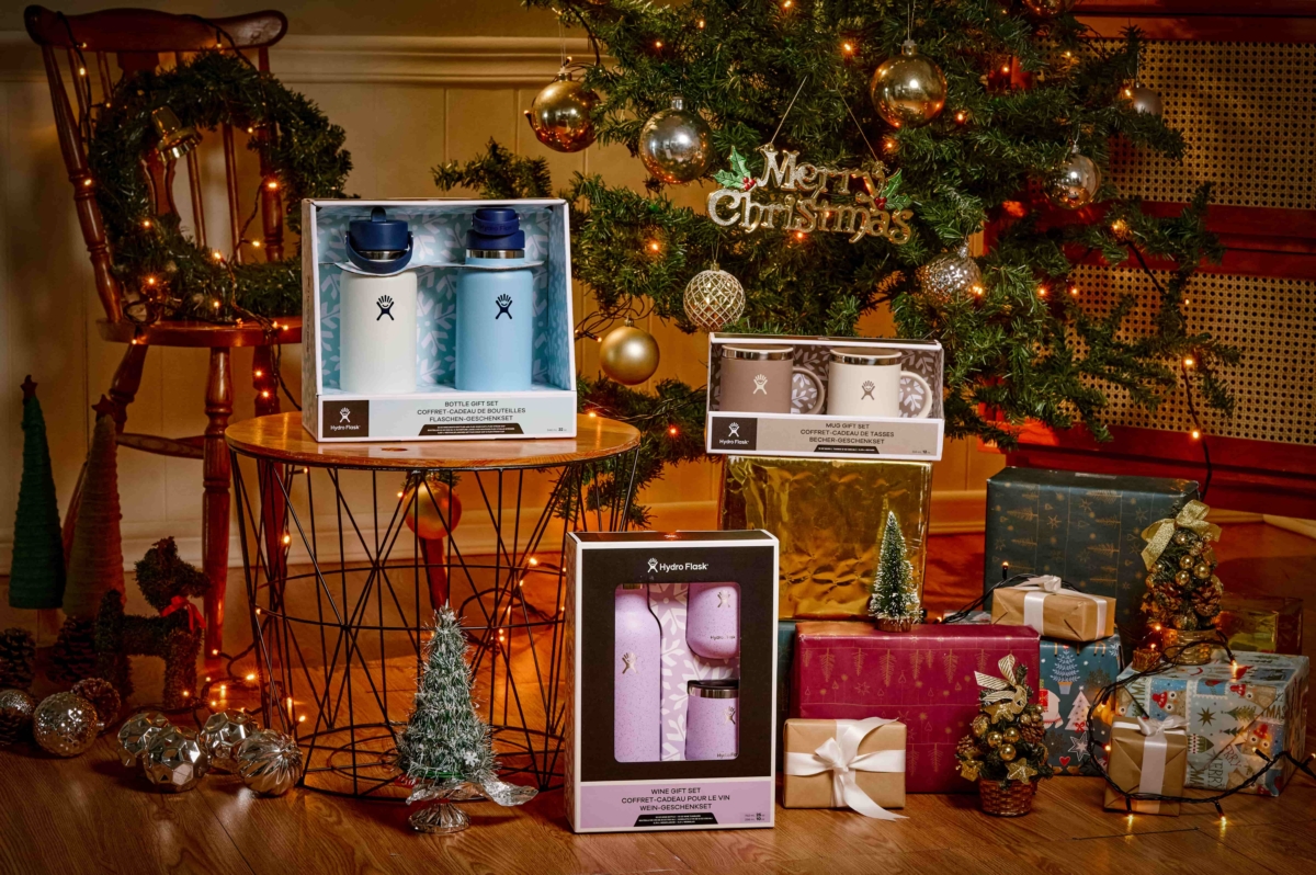 Hydro Flask推出三款限量聖誕禮盒 以暖暖心意與質感設計