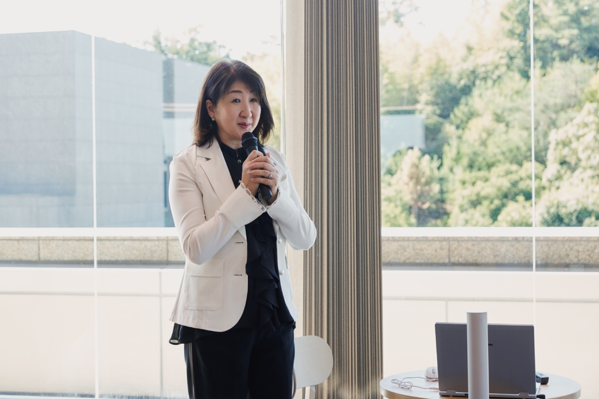 京都智慧科研村總經理高橋京子