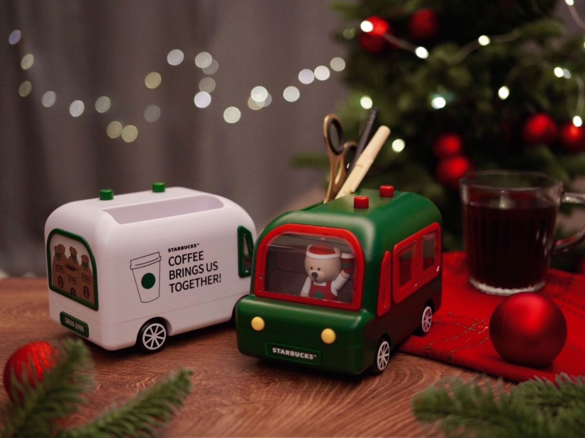 繼2022年星巴克首次推出立體桌曆引發顧客搶購