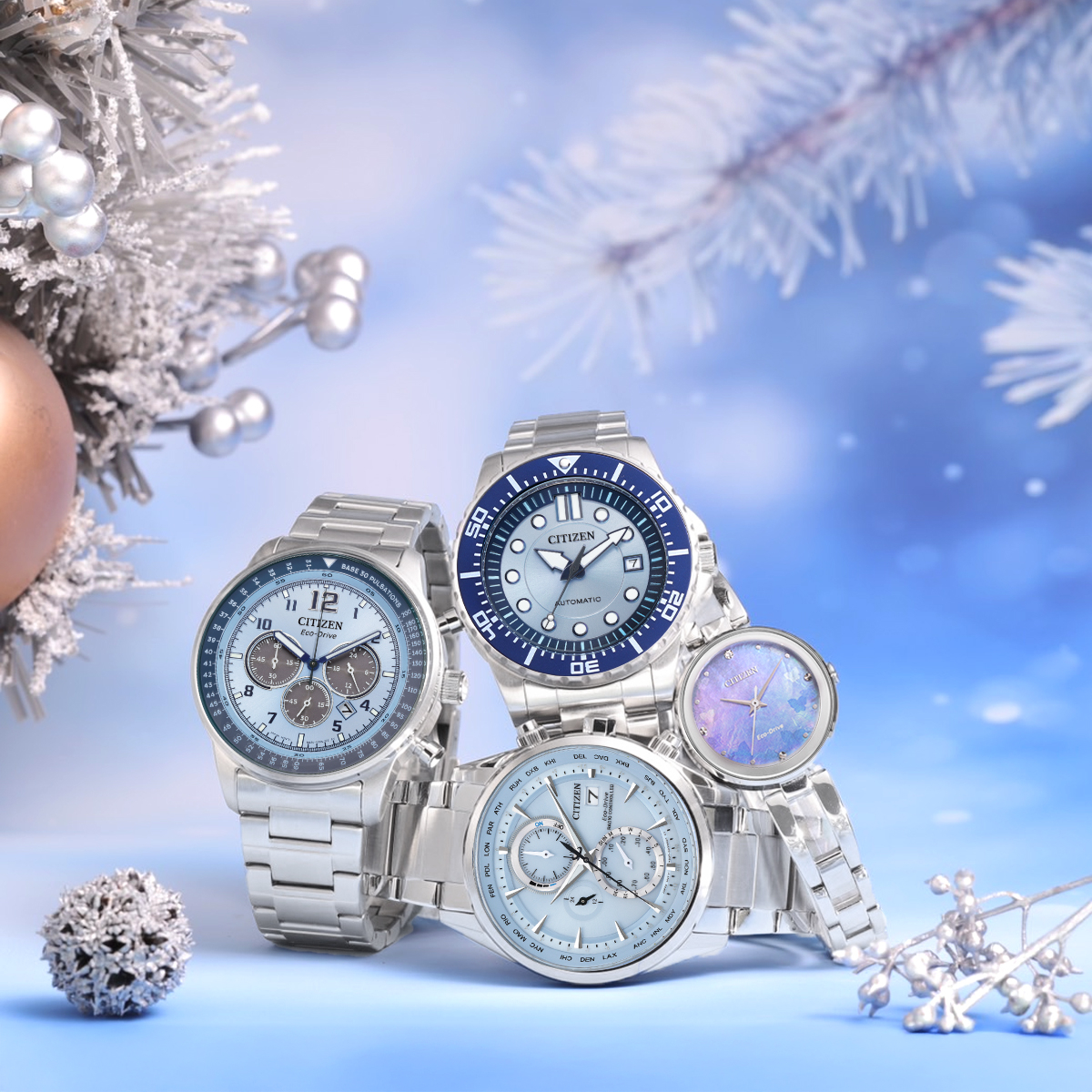 CITIZEN「Beginning Blue希望之藍」限定款腕錶
