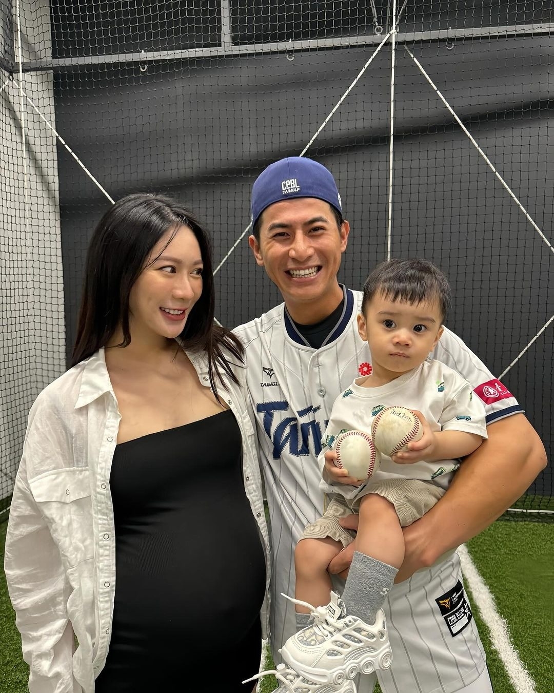 陳傑憲與老婆小孩