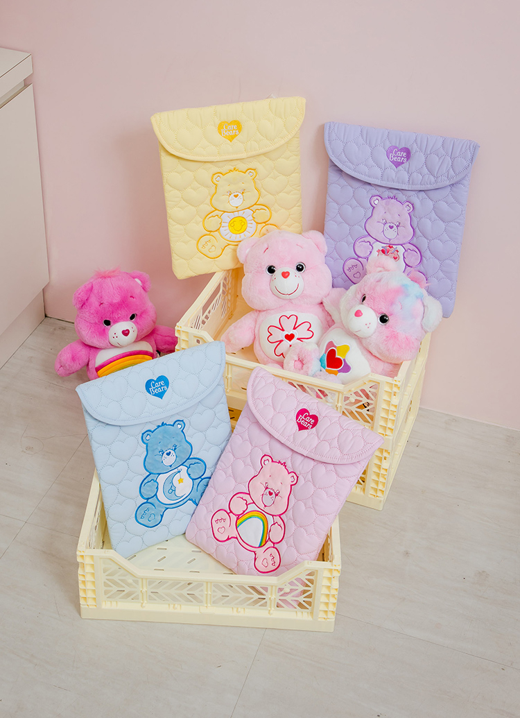 Grace Gift X Care Bears聯名愛心鋪棉平板包,NT$980