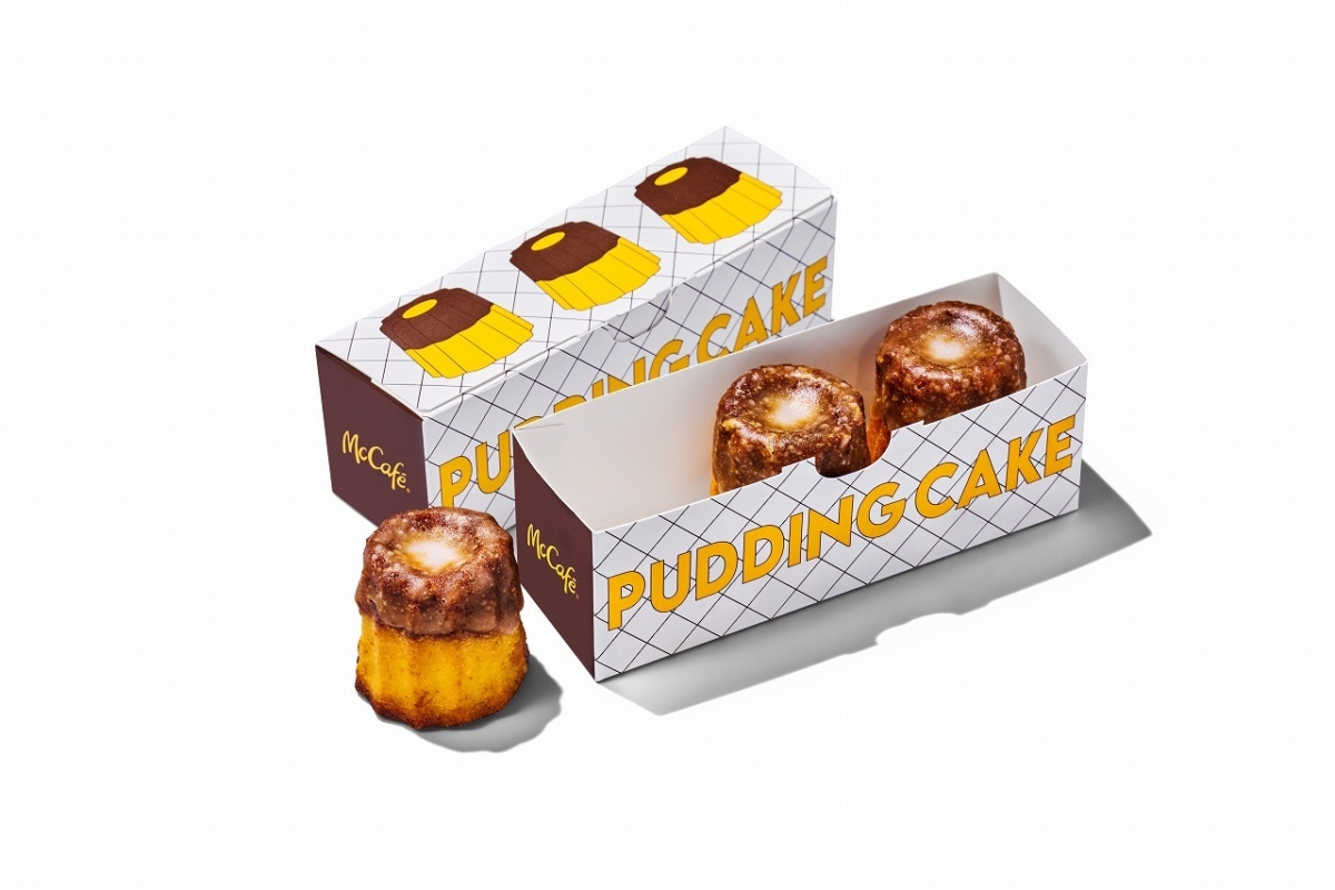 日本麥當勞推出「布丁可麗露」禮盒包裝