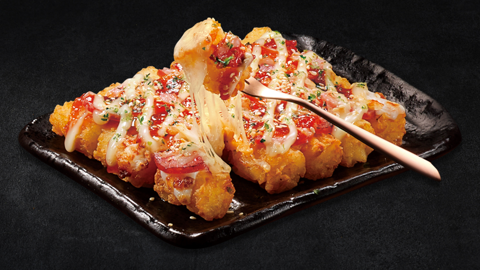 達美樂頂級洋釀起司火腿烤薯泥 179元