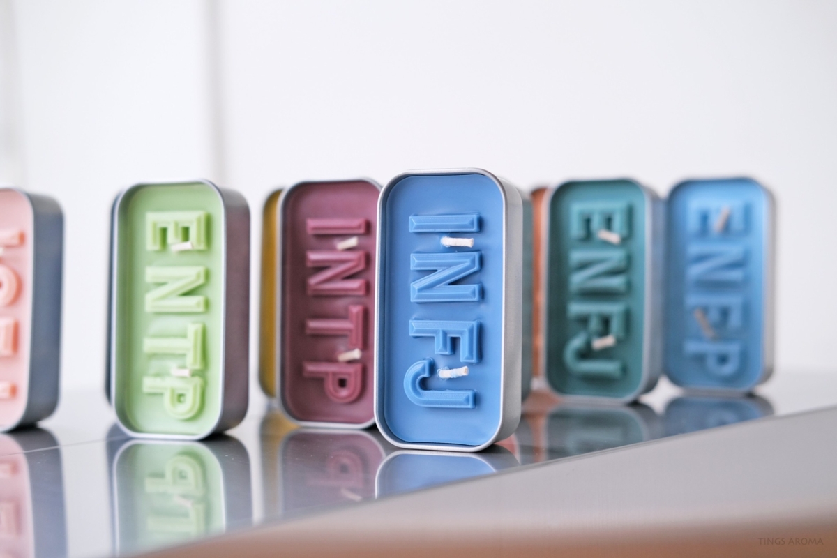 TINGS AROMA|MBTI 16 型人格香氛容器蠟燭