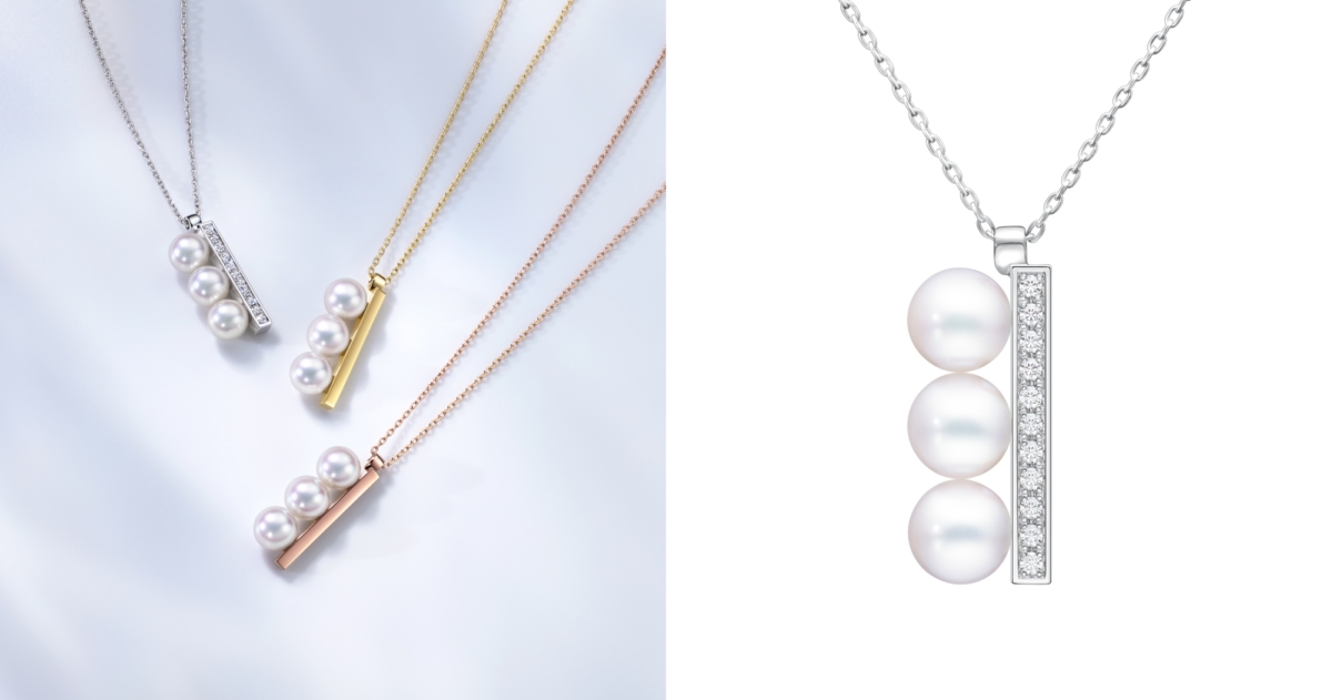 TASAKI balance plus neo 鑽石珍珠白金項鍊,NT$150,000