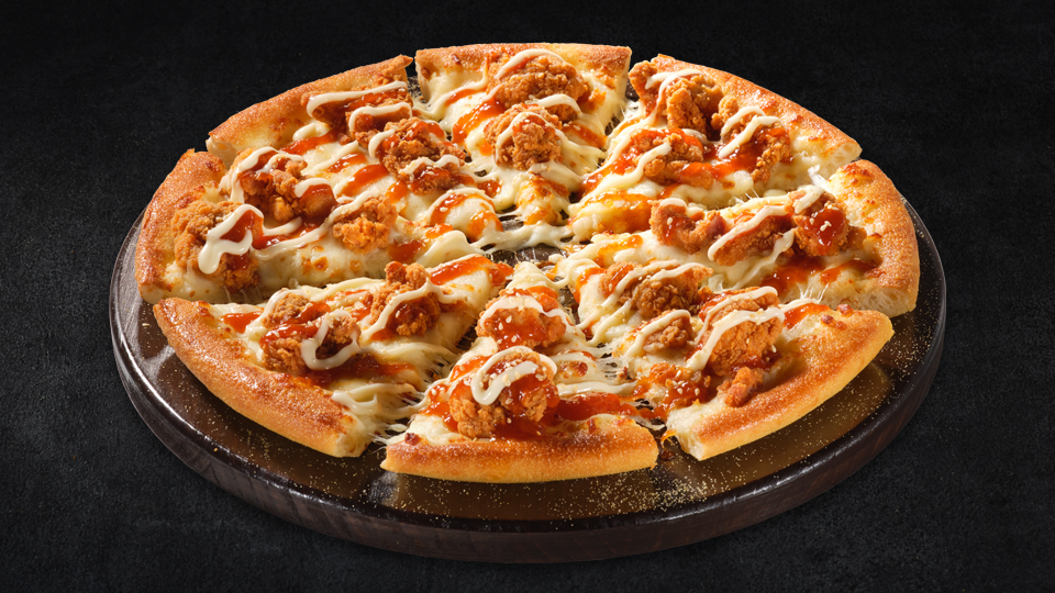 達美樂X起家雞頂級洋釀辣雞大披薩 外帶半價優惠420元