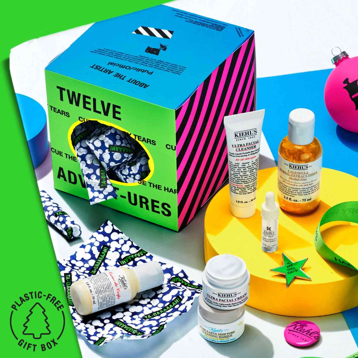 Kiehl’s 契爾氏 2024 聖誕限量倒數驚喜箱(12 天限定版),NT$2,200