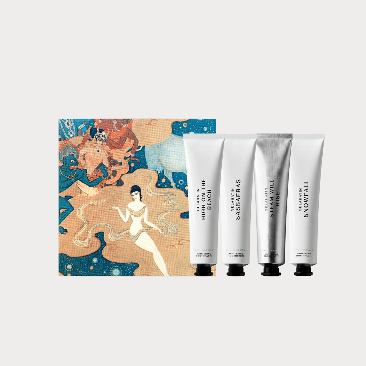 SELAHATIN聖誕限量禮盒組【四季牙膏4件組】，NT$1,680