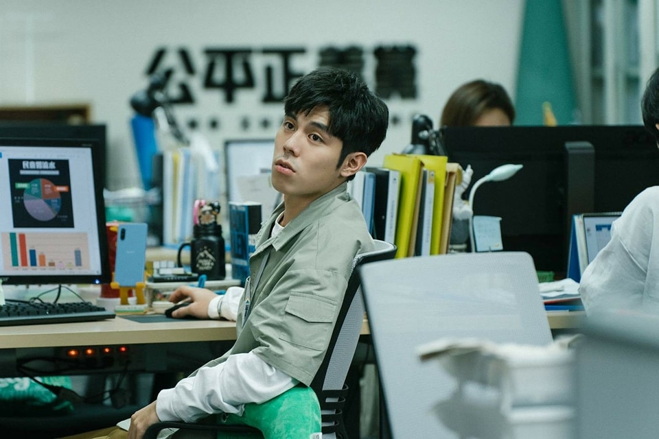 詹懷雲去年演出《人選之人-造浪者》黨工