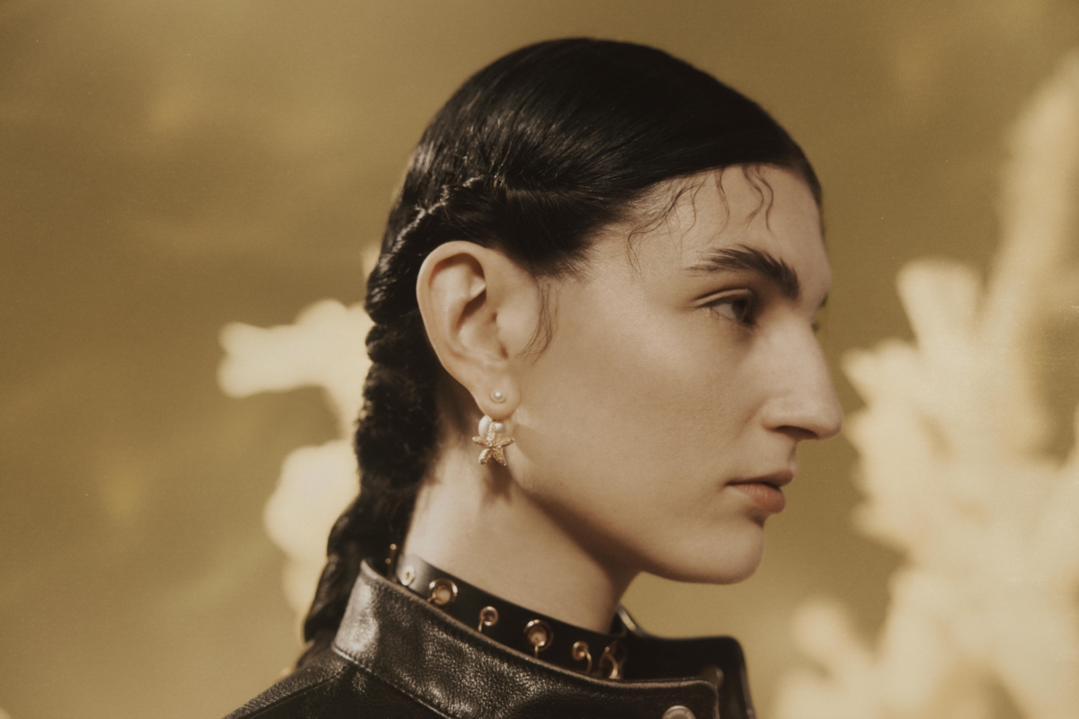 Dior Tribales 星形珠飾耳環，NT$ 19,500