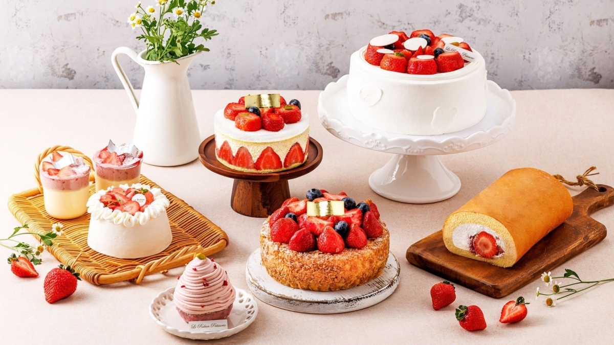 法朋草莓季系列甜點正式回歸。