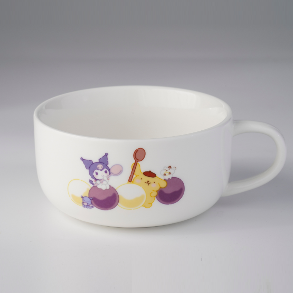 三麗鷗萌友互動款湯杯精緻可愛。