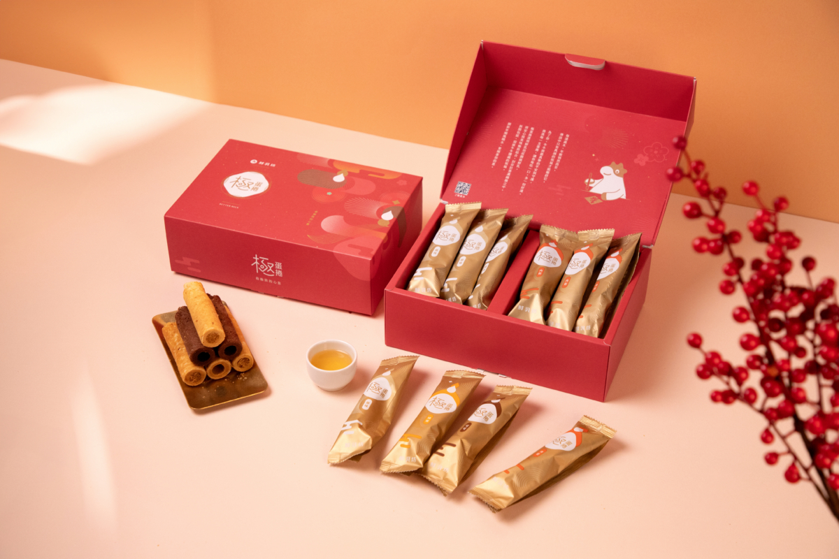 鮮乳坊「極蛋捲春節禮盒」