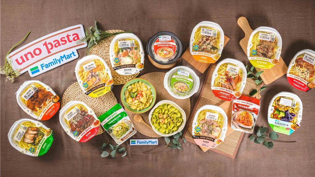全家義大利麵品牌「uno pasta」不斷創新,致力於研發新口味。