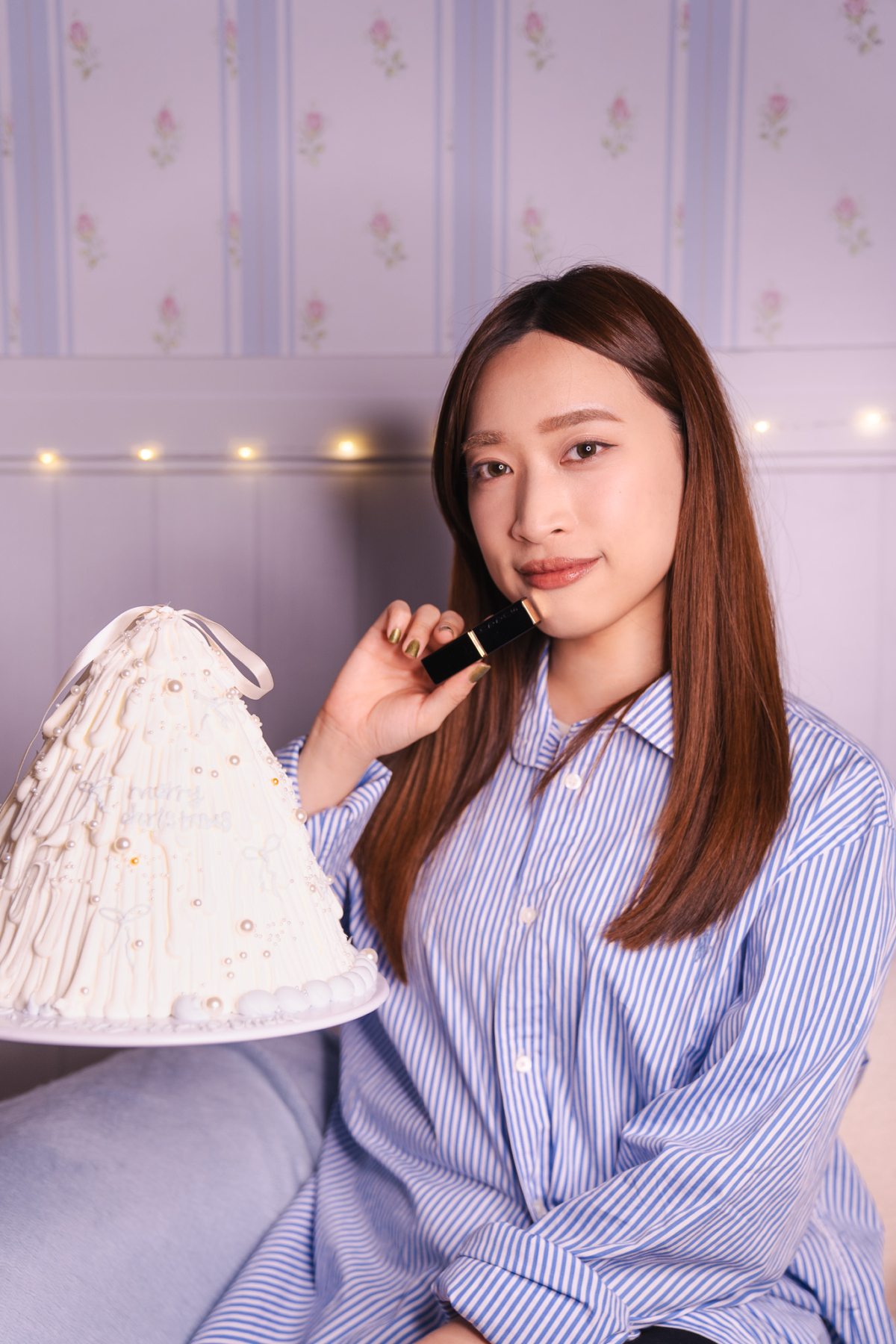 SUQQU 晶采潤艷唇膏(104 揺憩)，NT$2,050