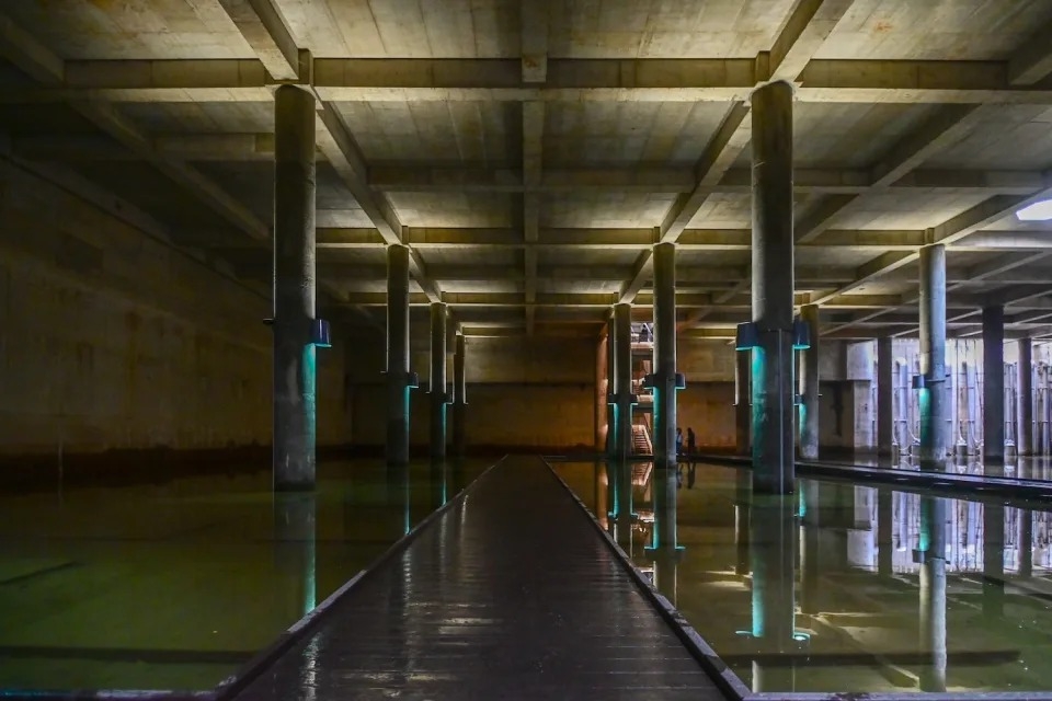 大樹林滯洪池「水の秘密基地」