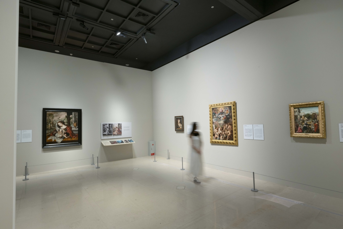 奇美博物館特展《畫師們》，單元二「如何成為一個專業畫師？」