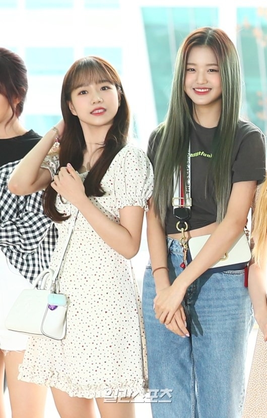 曹柔理與張員瑛IZ*ONE時期