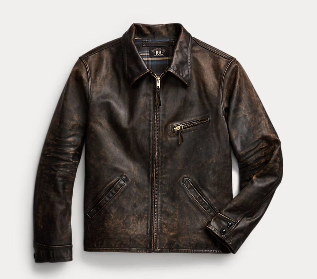 Polo Ralph Lauren 皮革夾克 RRL,NT$ 71,680