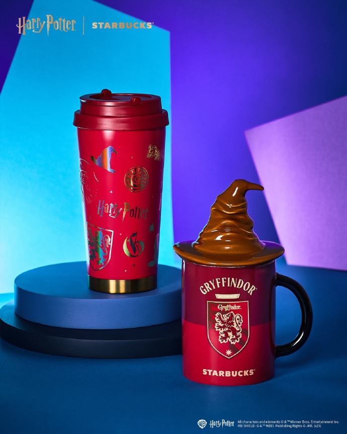 韓國星巴克X哈利波特-葛來分多學院