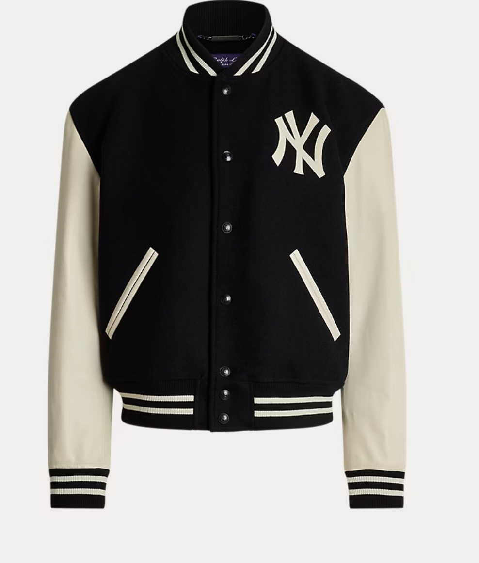 Ralph Lauren 洋基隊羊毛混紡外套 Purple Label,NT$ 137,800