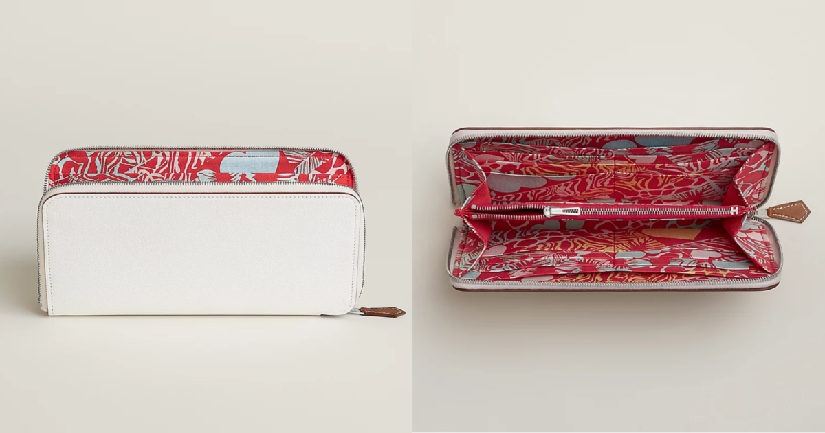 Hermès Silk'In Classique長夾，NT61,500