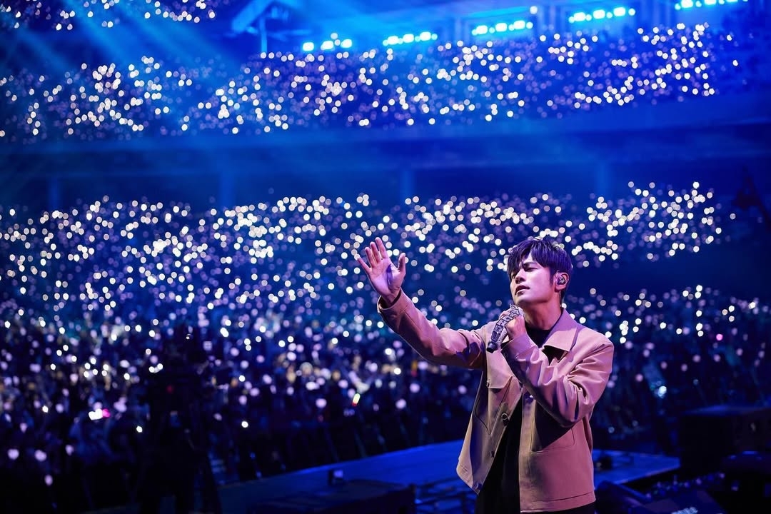 年末才舉辦大巨蛋演唱會的周杰倫，短時間就衝上關鍵字冠軍