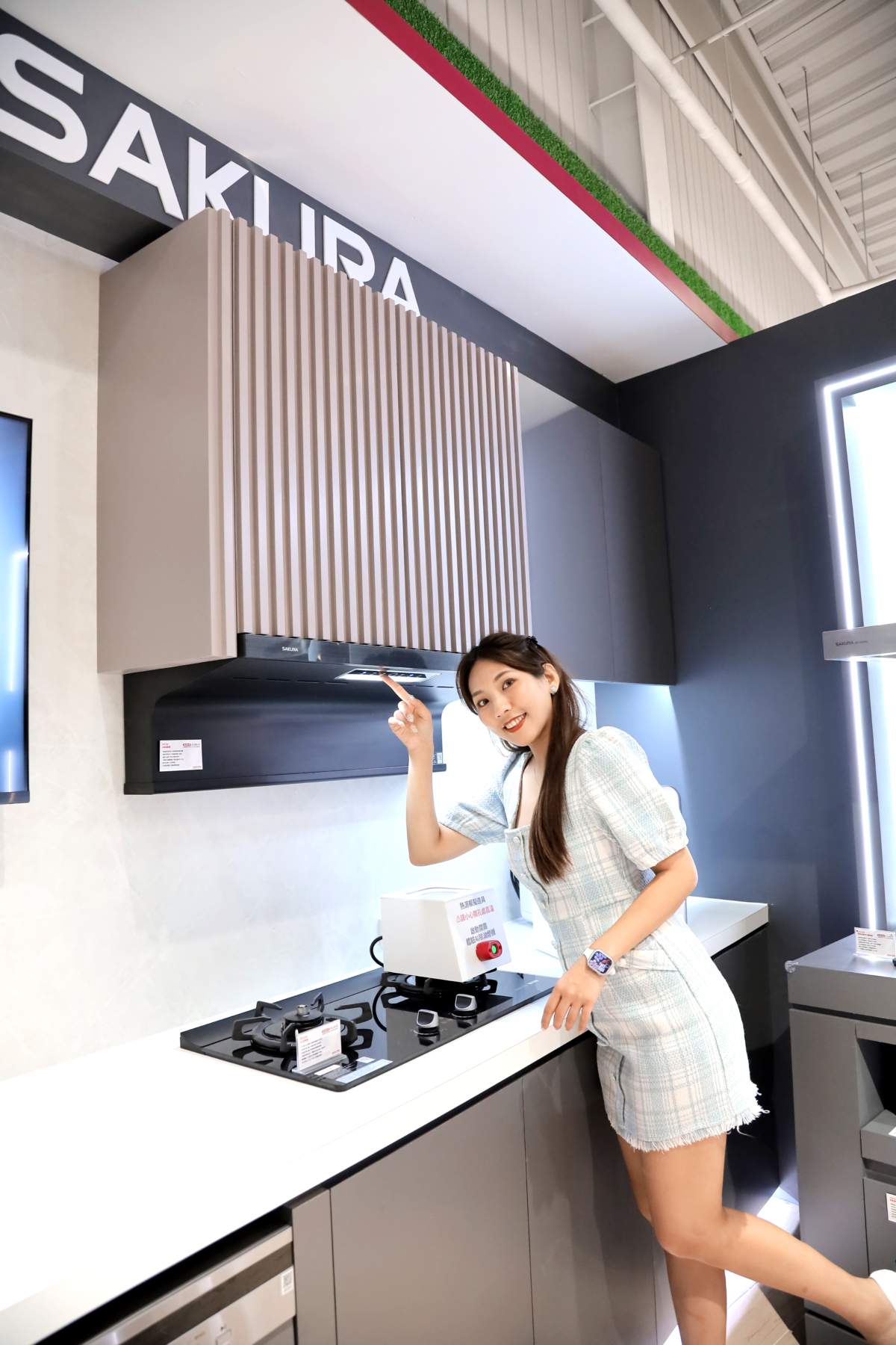 AI廚電」瓦斯爐、抽油煙機、熱水器全部升級,台灣櫻花SAKURA進駐全國電子淡水店,提供高效、便利的質感家居生活體驗