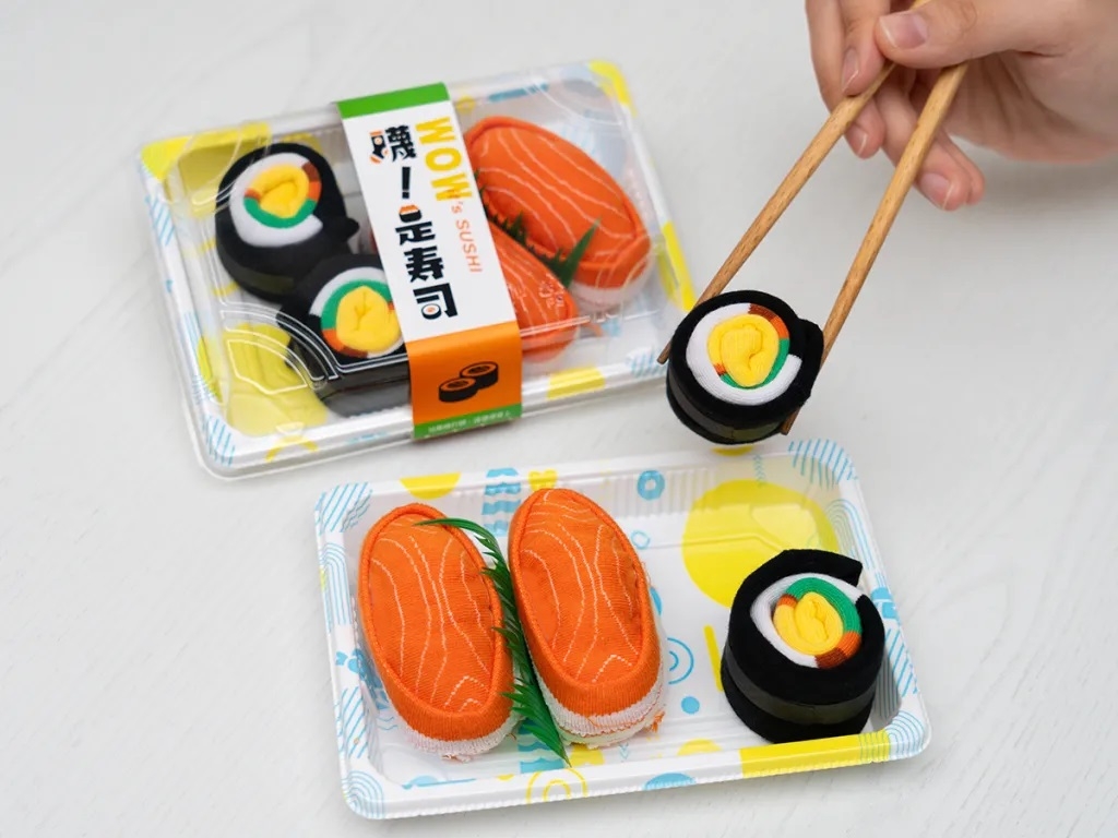 爭鮮gogo精選交換禮物《襪!是壽司》全台限量1000組。