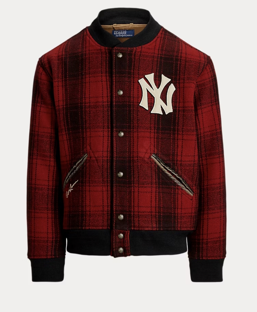 Polo Ralph Lauren 洋基隊格紋外套,NT$ 39,880
