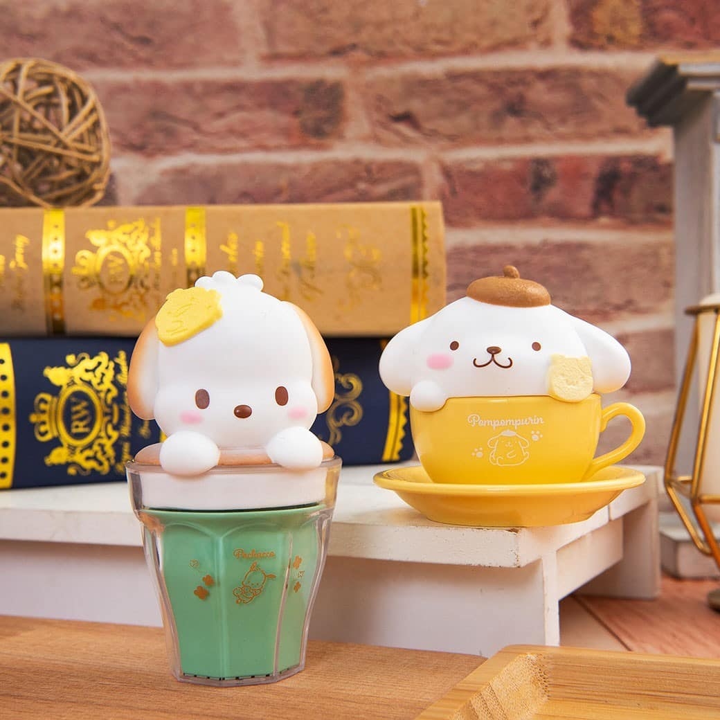 7-11三麗鷗「咖啡立體拉花公仔」布丁狗、帕恰狗