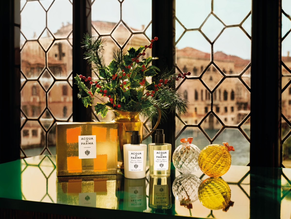 Acqua di Parma 流金璀璨克羅尼亞身體系列禮盒，NT$5,100