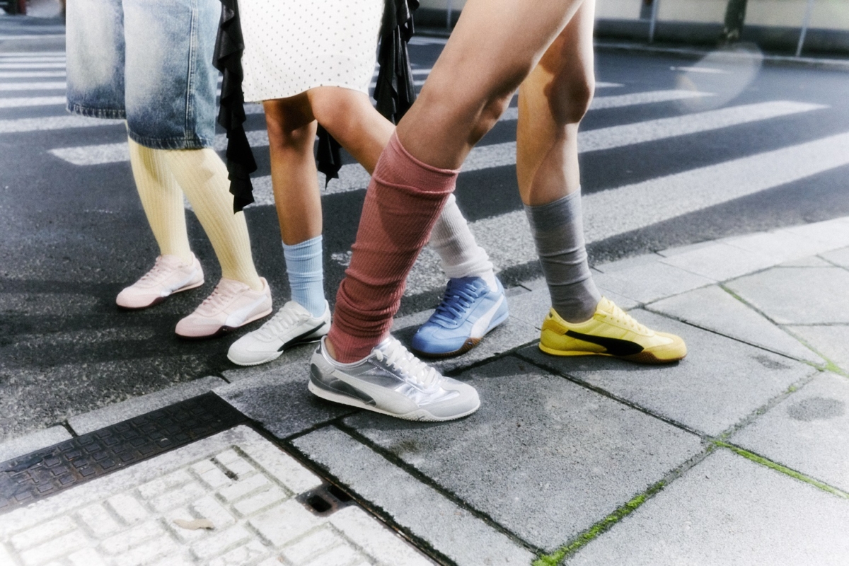 PUMA Bella UT四種心動配色 - 珍珠銀白、復古黃黑、夢幻粉白、經典白黑