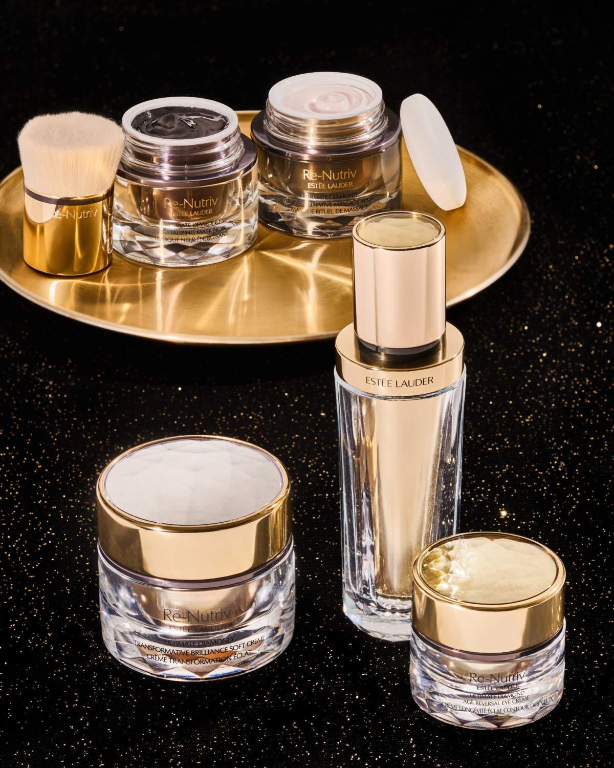 雅詩蘭黛《白金級黑鑽松露系列》頂奢黑白雙面膜