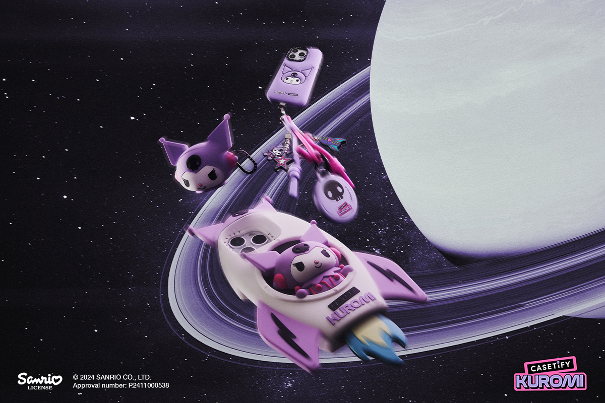 CASETiFY 再度攜手三麗鷗家族打造 Kuromi 聯名系列