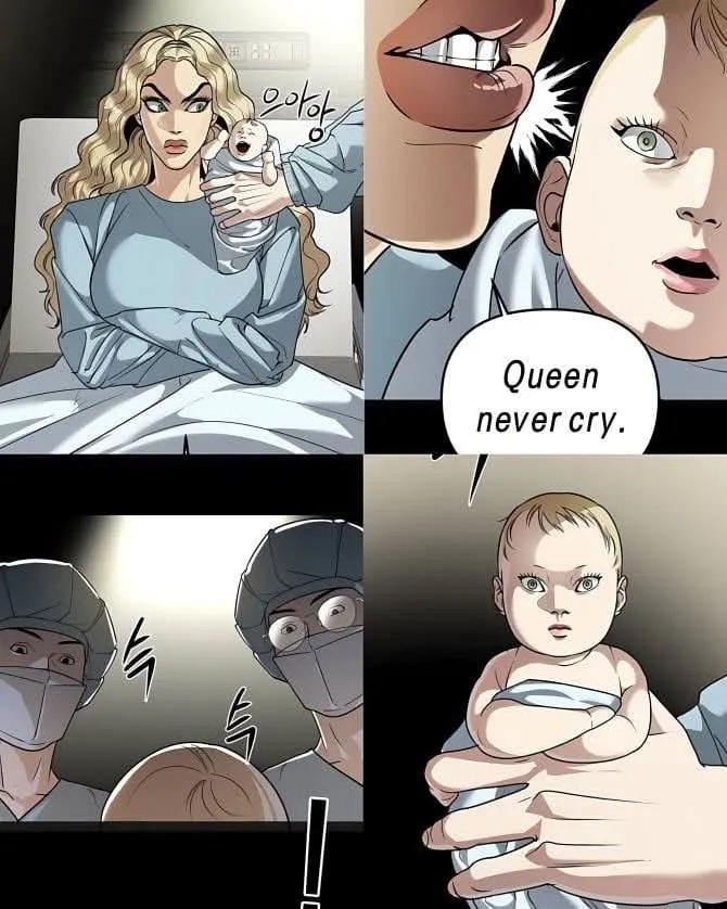 Queen Never Cry原版韓國漫畫