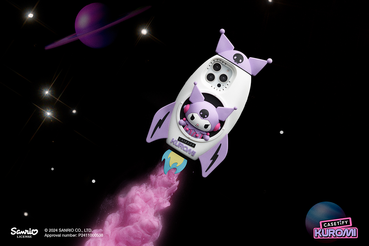 獨家「珍藏版手機殼」以獨特吸睛的 3D 立體火箭造型設計